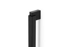 Greep DUO BIG BA480-960 L1016 hout / aluminium zwart / zwart hout
